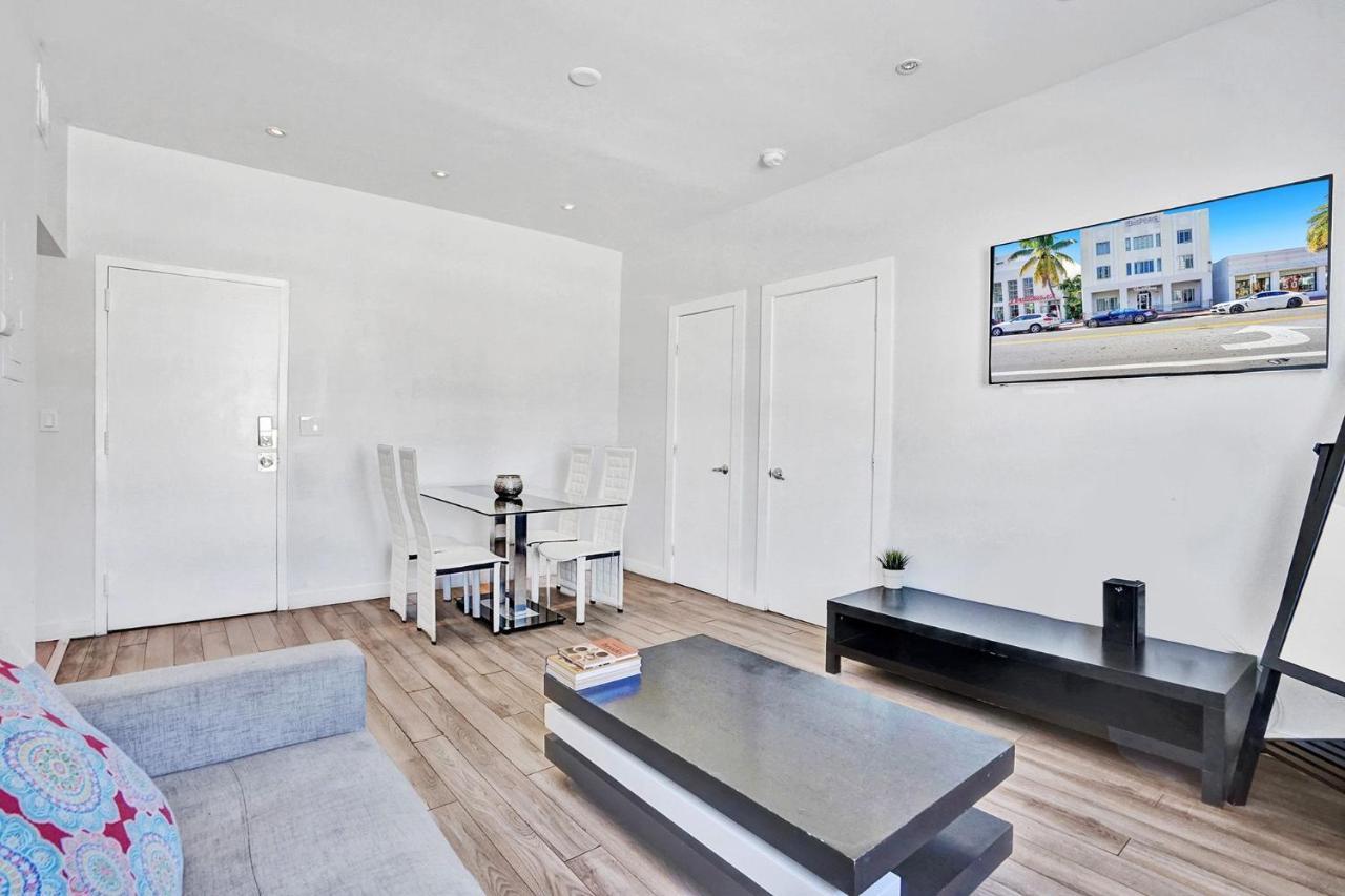 Luxe 2Br1Bath South Beach 1 Min Walk From Ocean Miami Beach Buitenkant foto