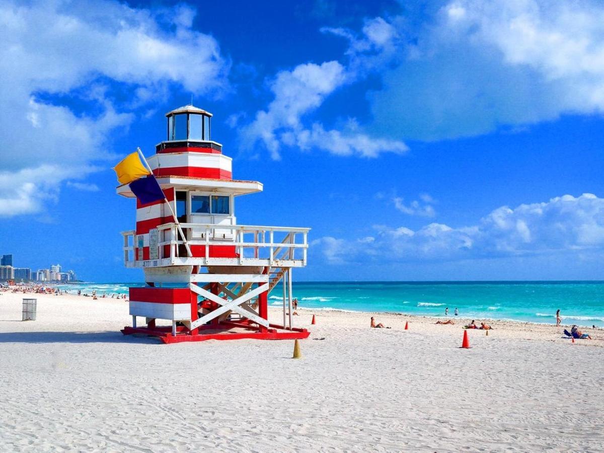 Luxe 2Br1Bath South Beach 1 Min Walk From Ocean Miami Beach Buitenkant foto